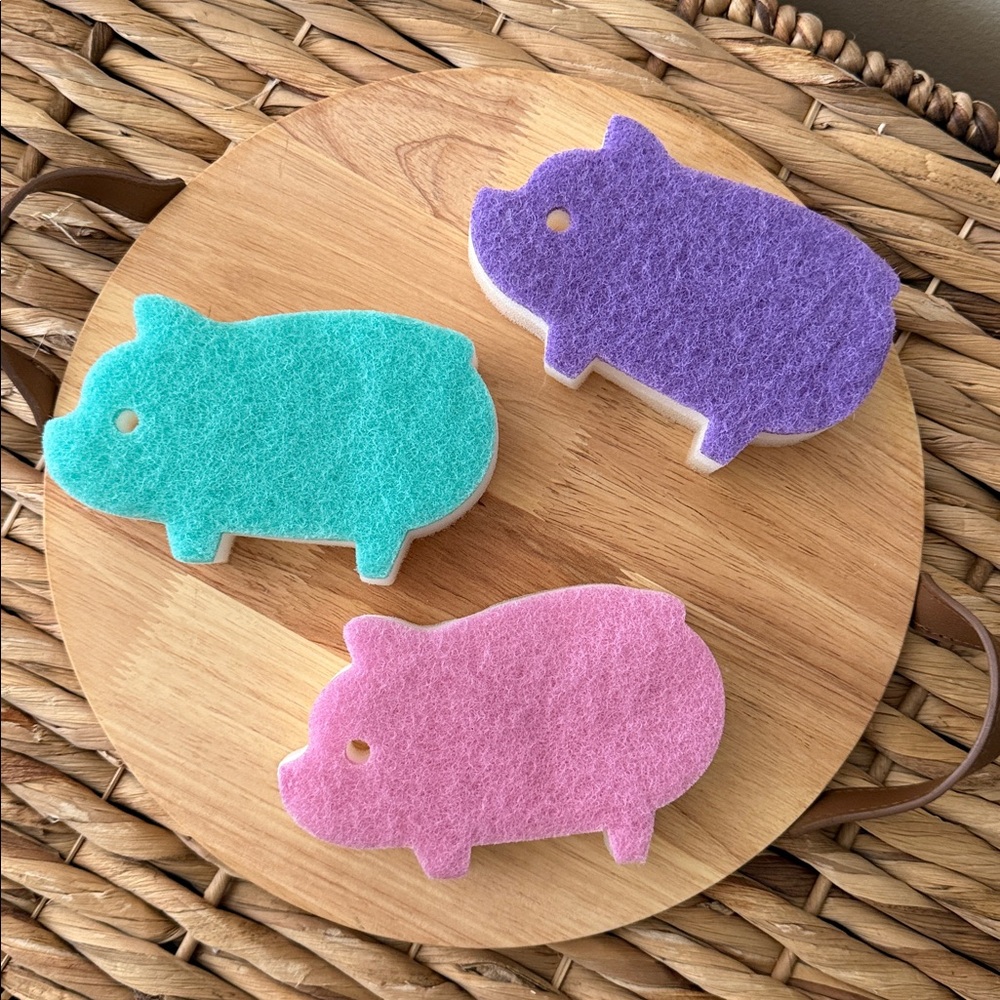 Pig-Shaped Sponges - Picture 2 of 9